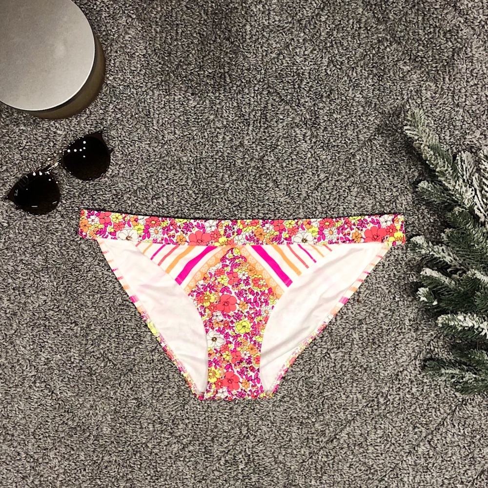 Victoria’s Secret Floral Print Bikini Bottoms